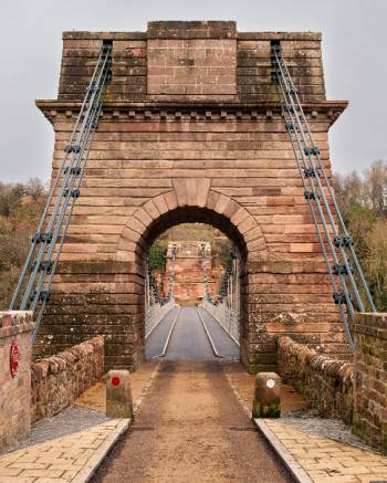 The Union Chain Bridge, tower