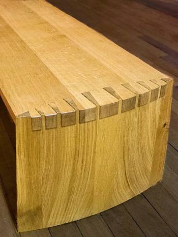 A dovetail joint